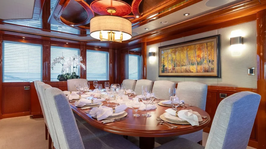 HOSPITALITY | 2011 50m (164ft) Luxury Tri-Deck Motor Yacht built by American shipyard Wesport