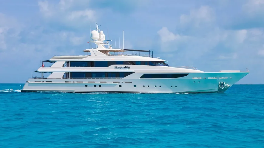 HOSPITALITY | 2011 50m (164ft) Luxury Tri-Deck Motor Yacht built by American shipyard Wesport