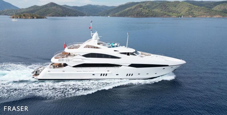 IMAN | 2009 37.99m (124.61ft) Sunseeker 121 Series Luxury Motor Yacht