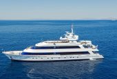 IONIAN PRINCESS | 2005 45.72m (149.96ft) Luxury Tri-Deck Motor Yacht built by American shipyard Christensen Yachts