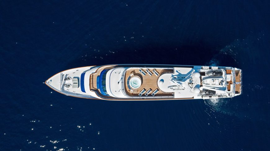 IONIAN PRINCESS | 2005 45.72m (149.96ft) Luxury Tri-Deck Motor Yacht built by American shipyard Christensen Yachts