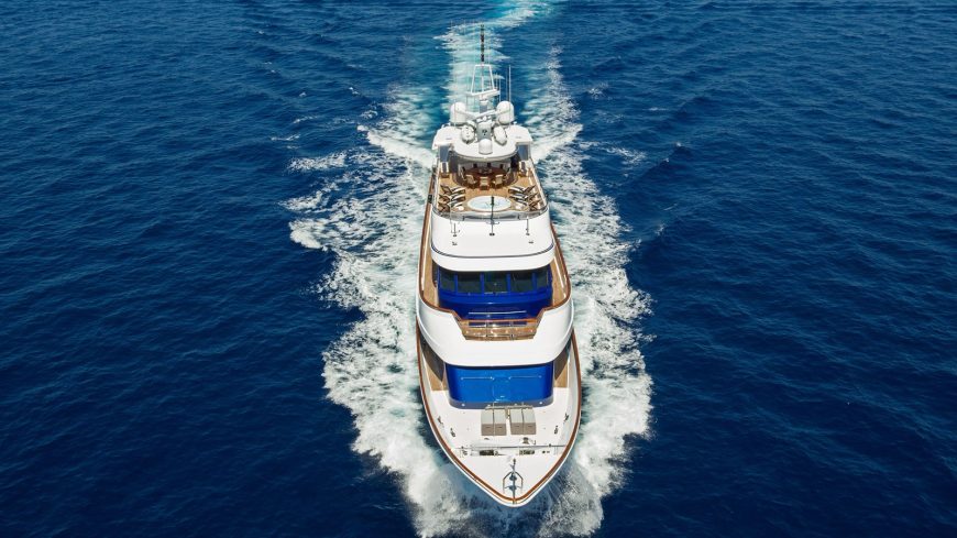 IONIAN PRINCESS | 2005 45.72m (149.96ft) Luxury Tri-Deck Motor Yacht built by American shipyard Christensen Yachts