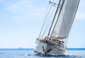 MELODY | 2022 41.54m (136.25ft) Classic Style Modern Sailing Yacht built by Estonian shipyard RIDAS YACHT