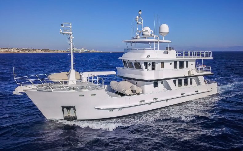 MISS SARAH J | 2003 29.02m (95.19ft) Trawler Style Explorer Motor Yacht built by Brazilian shipyard INACE