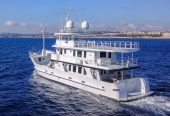 MISS SARAH J | 2003 29.02m (95.19ft) Trawler Style Explorer Motor Yacht built by Brazilian shipyard INACE