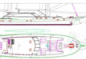 NOUR | 2008 37m (121.36ft) Luxury Gulet Motor Sailing Yacht