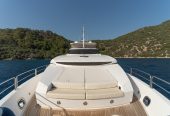 ROUND MIDNIGHT | 2001 29.8m (97.74ft) Luxury Raised Pilothouse Flybridge Motor Yacht built by British shipyard SUNSEEKER