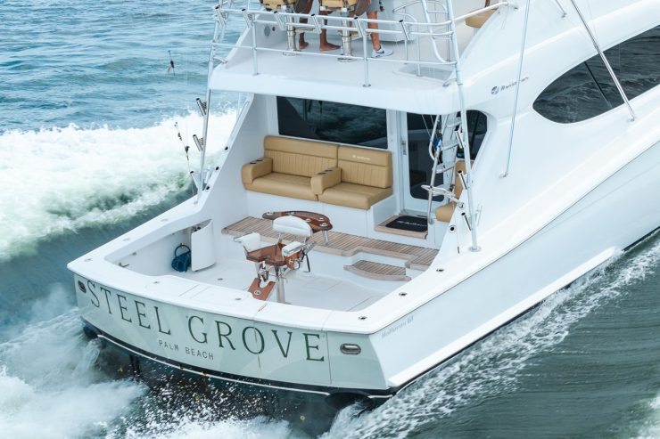 STEEL GROVE | 2010 18.24m (59.83ft) HATTERAS Sportfisher Motor Yacht