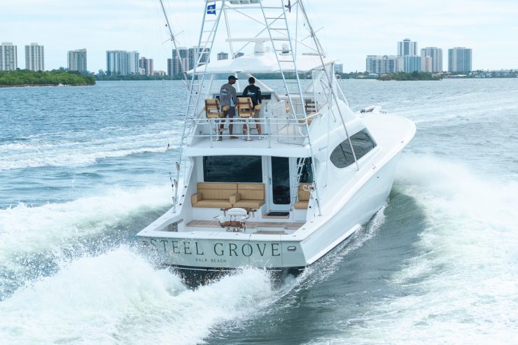 STEEL GROVE | 2010 18.24m (59.83ft) HATTERAS Sportfisher Motor Yacht