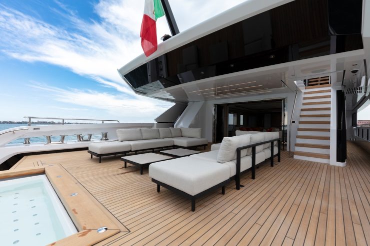 VAYUS | 2023 36.25m (118.90ft) DUCALE 120 Luxury Tri-Deck Explorer Motor Yacht built by Italian shipyard OCEAN KING