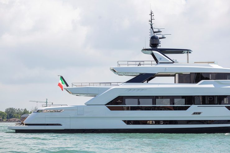 VAYUS | 2023 36.25m (118.90ft) DUCALE 120 Luxury Tri-Deck Explorer Motor Yacht built by Italian shipyard OCEAN KING