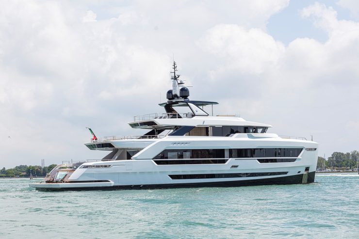 VAYUS | 2023 36.25m (118.90ft) DUCALE 120 Luxury Tri-Deck Explorer Motor Yacht built by Italian shipyard OCEAN KING