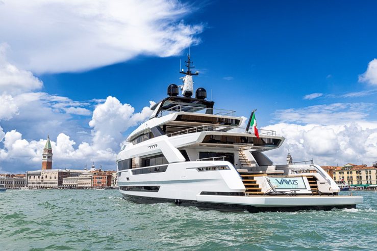 VAYUS | 2023 36.25m (118.90ft) DUCALE 120 Luxury Tri-Deck Explorer Motor Yacht built by Italian shipyard OCEAN KING