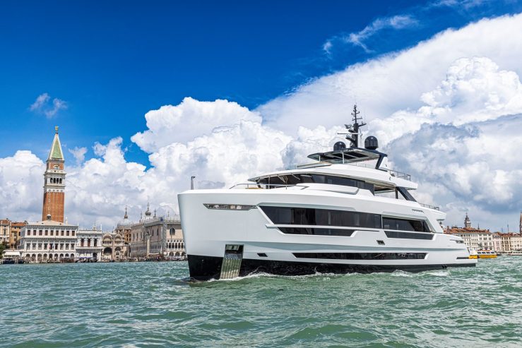 VAYUS | 2023 36.25m (118.90ft) DUCALE 120 Luxury Tri-Deck Explorer Motor Yacht built by Italian shipyard OCEAN KING