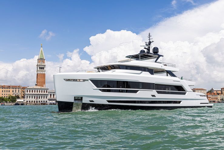 VAYUS | 2023 36.25m (118.90ft) DUCALE 120 Luxury Tri-Deck Explorer Motor Yacht built by Italian shipyard OCEAN KING