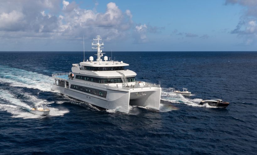 WAYFINDER | 2021 68.2m Luxury Aluminium Catamaran Motor Yacht built by Spanish shipyard Astilleros Armon