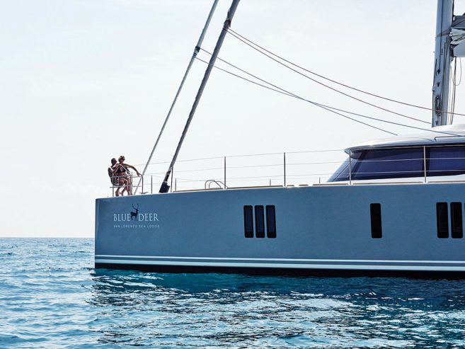 BLUE DEER | 2015 22.5m (74ft) Luxury Catamaran Sailing Yacht built by Polish shipyard Sunreef