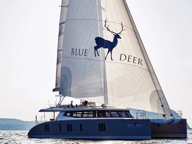 BLUE DEER | 2015 22.5m (74ft) Luxury Catamaran Sailing Yacht built by Polish shipyard Sunreef