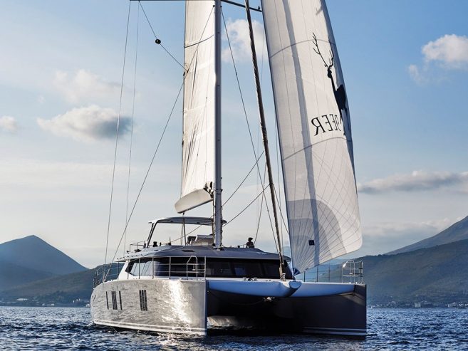 BLUE DEER | 2015 22.5m (74ft) Luxury Catamaran Sailing Yacht built by Polish shipyard Sunreef