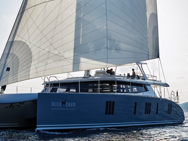 BLUE DEER | 2015 22.5m (74ft) Luxury Catamaran Sailing Yacht built by Polish shipyard Sunreef