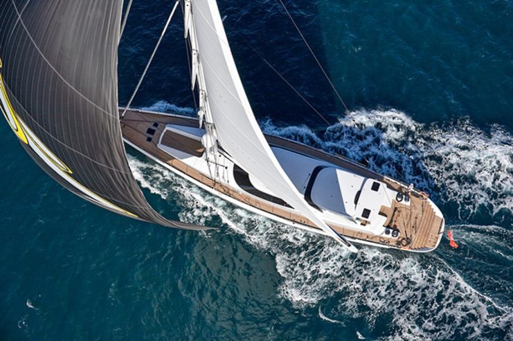 ENCORE | 2013 43.90m (143.99ft) Dubois designed Luxury Sloop Aluminium Sailing Yacht built by NZ shipyard ALLOY YACHTS