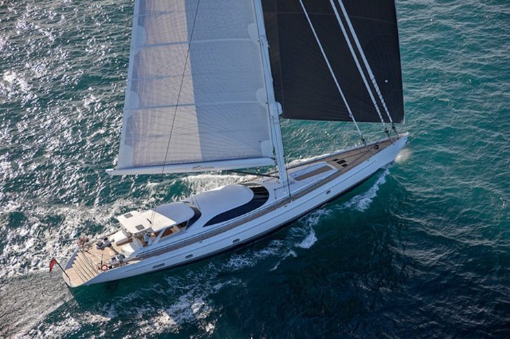 ENCORE | 2013 43.90m (143.99ft) Dubois designed Luxury Sloop Aluminium Sailing Yacht built by NZ shipyard ALLOY YACHTS