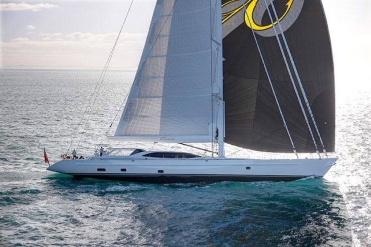 ENCORE | 2013 43.90m (143.99ft) Dubois designed Luxury Sloop Aluminium Sailing Yacht built by NZ shipyard ALLOY YACHTS