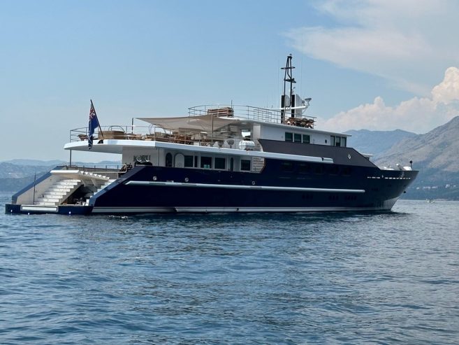 KORU | 1983 50m (164ft) Classic Luxury Tri-Deck Motor Yacht built by Dutch shipyard FEADSHIP