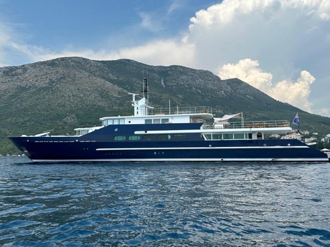 KORU | 1983 50m (164ft) Classic Luxury Tri-Deck Motor Yacht built by Dutch shipyard FEADSHIP