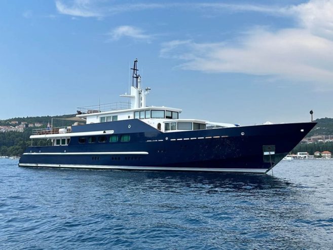 KORU | 1983 50m (164ft) Classic Luxury Tri-Deck Motor Yacht built by Dutch shipyard FEADSHIP