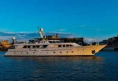 NIGHTFLOWER | 1987 35m (114.80ft) Classic Luxury Motor Yacht built by Italian shipyard CODECASA