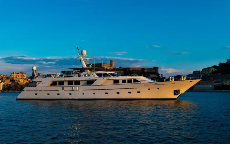 NIGHTFLOWER | 1987 35m (114.80ft) Classic Luxury Motor Yacht built by Italian shipyard CODECASA