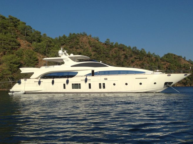 NIMIR | 2014 35.46m (116.31ft) Grande 116 Series Luxury Flybridge Motor Yacht built by Italian shipyard AZIMUT