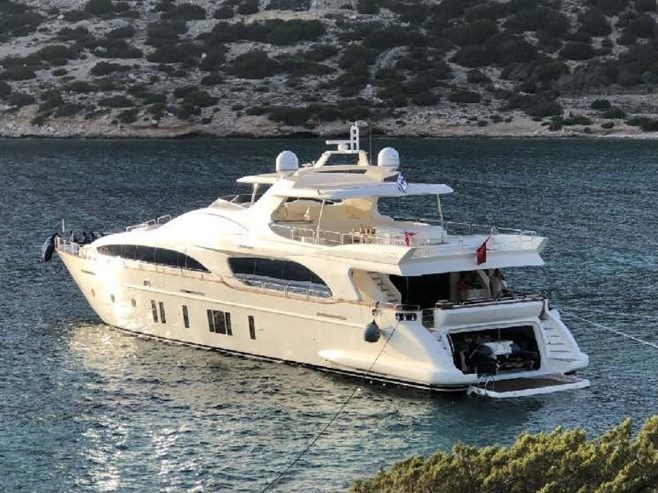 NIMIR | 2014 35.46m (116.31ft) Grande 116 Series Luxury Flybridge Motor Yacht built by Italian shipyard AZIMUT