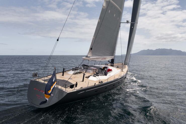 SILVERTIP | 2001 / 2022 33.8m (110ft) High Performance Sloop Sailing Yacht designed by Dubois Naval Architects