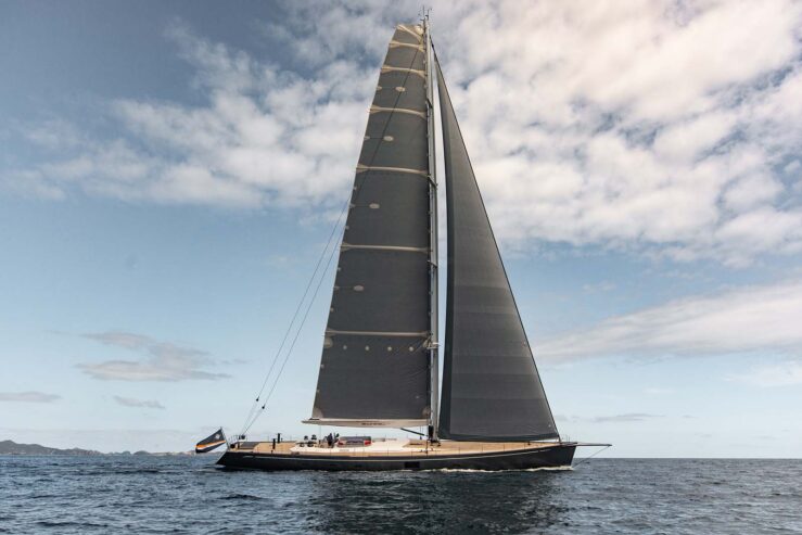 SILVERTIP | 2001 / 2022 33.8m (110ft) High Performance Sloop Sailing Yacht designed by Dubois Naval Architects