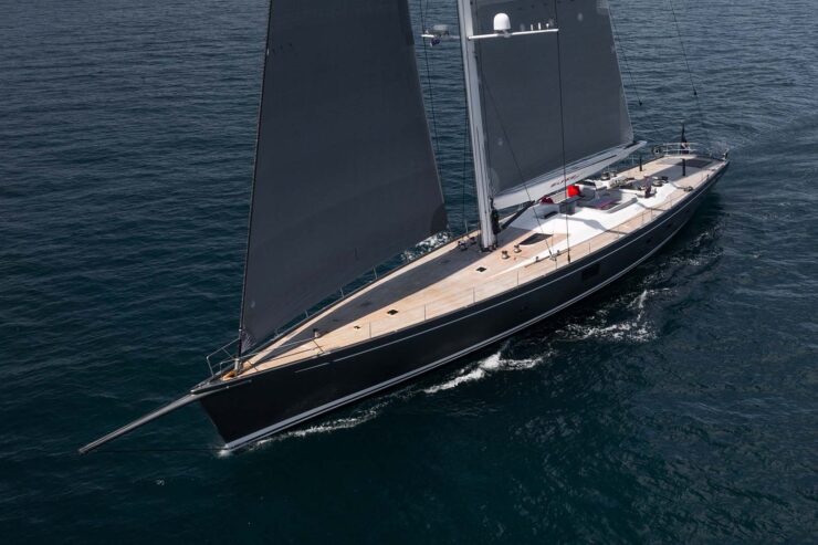 SILVERTIP | 2001 / 2022 33.8m (110ft) High Performance Sloop Sailing Yacht designed by Dubois Naval Architects