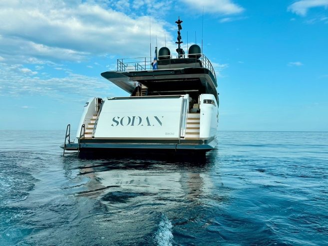 SODAN | 2023 38.4m (125.95ft) Custom Line CL 120 Raised Pilothouse Motor Yacht