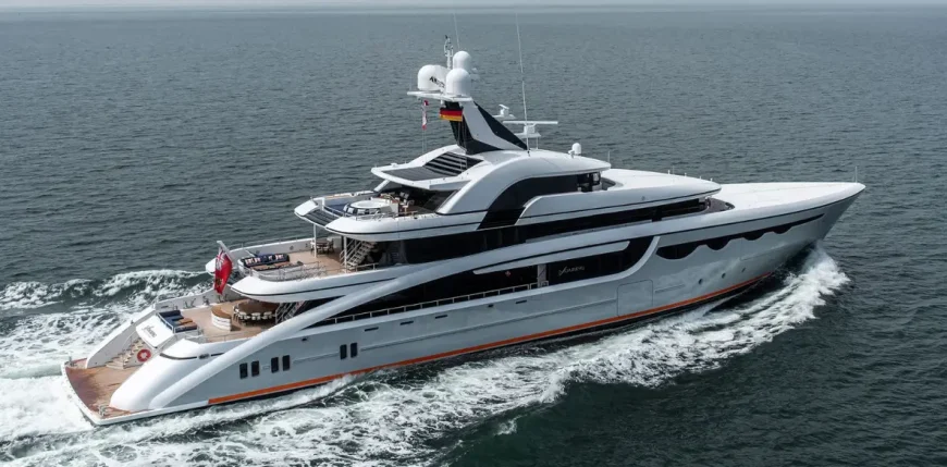 STARLUST | 2020 68.20m (224ft) Luxury Tri-Deck Steel Motor Yacht built by German shipyard ABEKING & RASMUSSEN