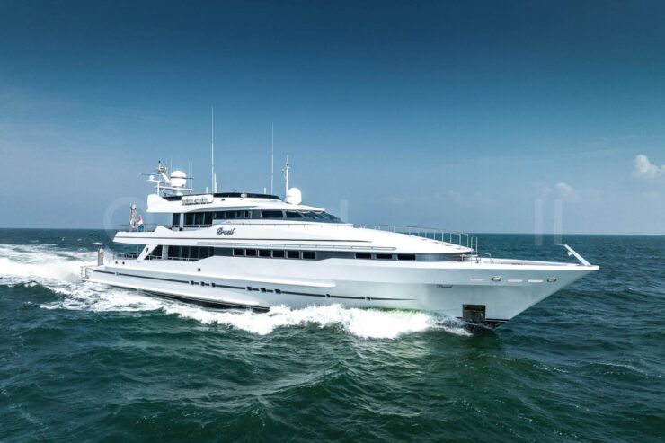 BRAZIL | 1993 / 2022 44m (144.32ft) Heesen Aluminium Motor Yacht