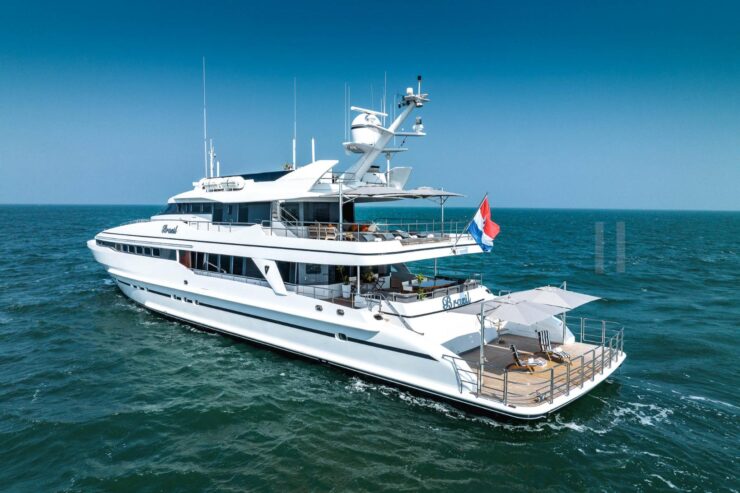 BRAZIL | 1993 / 2022 44m (144.32ft) Heesen Aluminium Motor Yacht