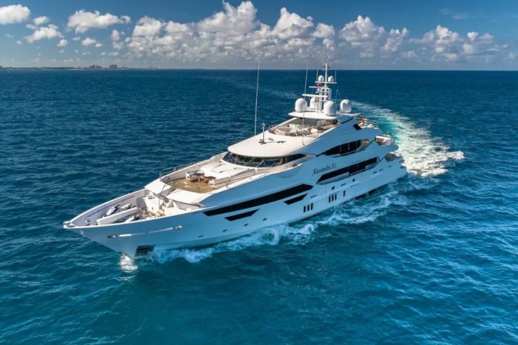 ALESSANDRA III | 2016 47.2m (154.8ft) Sunseeker 155 Series Tri-Deck Motor Yacht