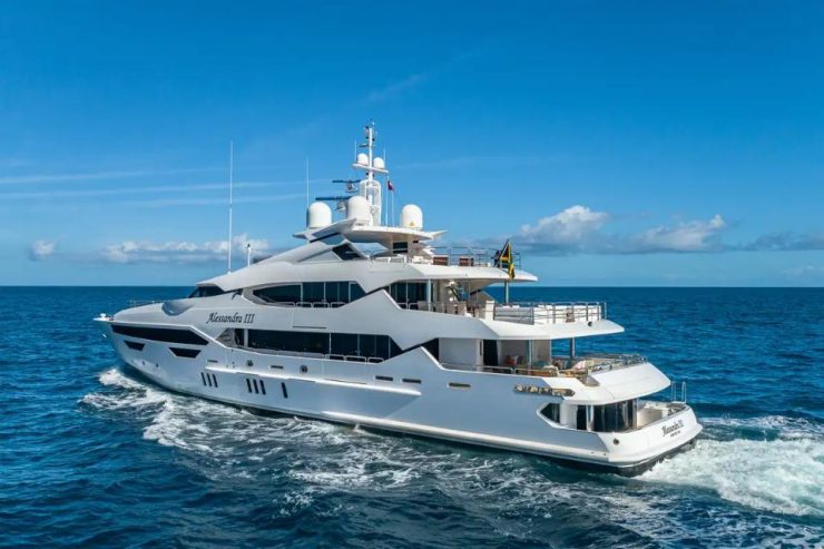 ALESSANDRA III | 2016 47.2m (154.8ft) Sunseeker 155 Series Tri-Deck Motor Yacht