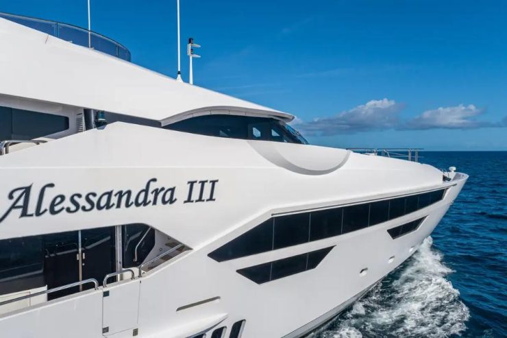 ALESSANDRA III | 2016 47.2m (154.8ft) Sunseeker 155 Series Tri-Deck Motor Yacht