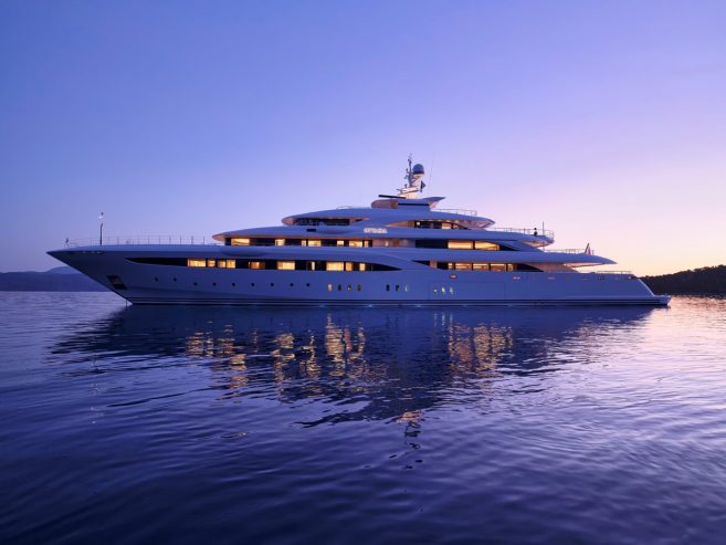 O’Ptasia | 2018 / 2024 85m (278ft) Luxury Motor Yacht built by Greek shipyard Golden Yachts