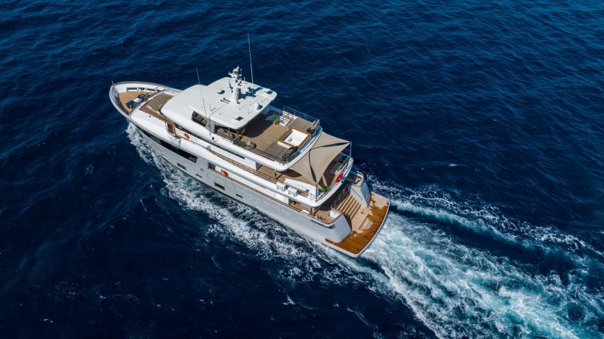 Sassa La Mare | 2019 34m CDM Nauta Air 110 Explorer Motor Yacht