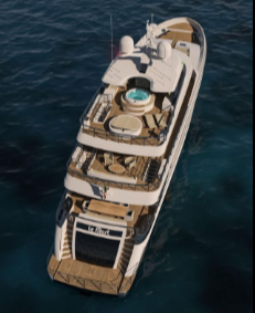 MIRAGE 401 | 2024 38.35m (126′) Luxury Motor Yacht built by Italian shipyard Gianetti