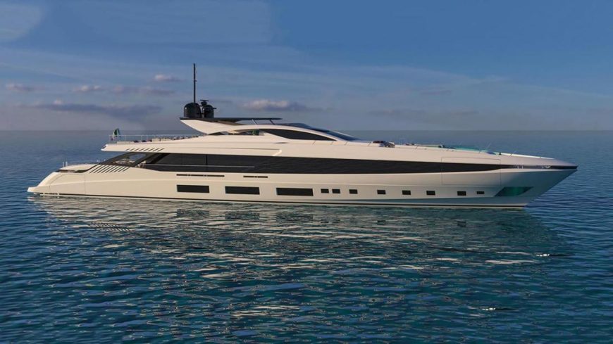 EL LEON | 2018 54m (177ft) Mangusta Gransport Motor Yacht built by Italian shipyard Overmarine