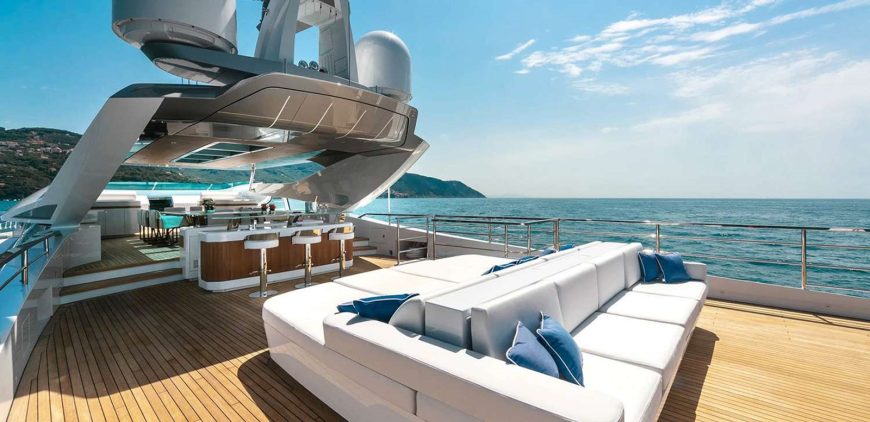 EL LEON | 2018 54m (177ft) Mangusta Gransport Motor Yacht built by Italian shipyard Overmarine