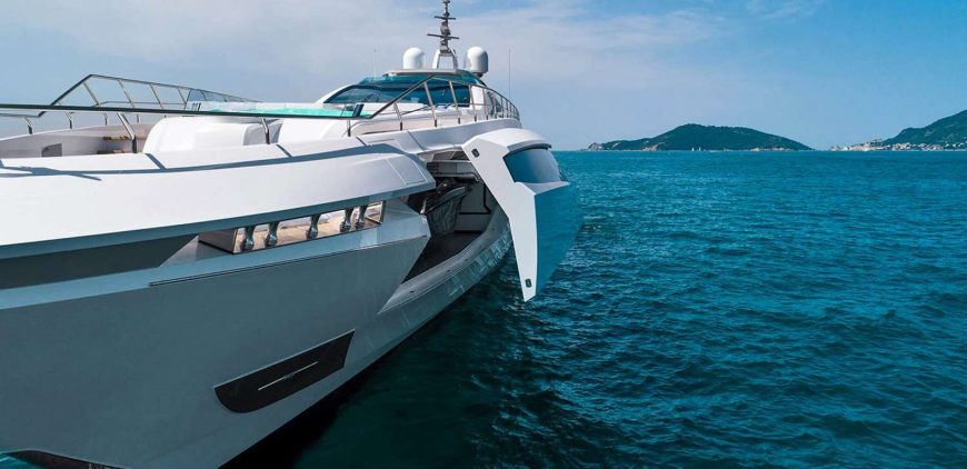 EL LEON | 2018 54m (177ft) Mangusta Gransport Motor Yacht built by Italian shipyard Overmarine